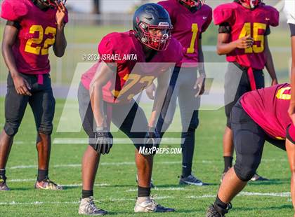 Thumbnail 1 in Western Harnett vs Douglas Byrd (2024 Football Jamboree) photogallery.