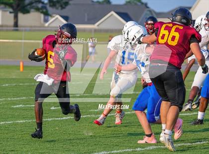 Thumbnail 1 in Western Harnett vs Douglas Byrd (2024 Football Jamboree) photogallery.