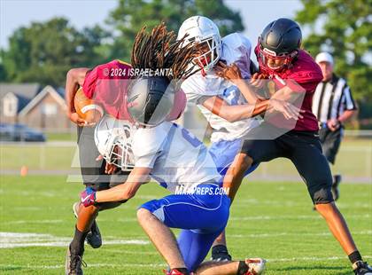 Thumbnail 1 in Western Harnett vs Douglas Byrd (2024 Football Jamboree) photogallery.