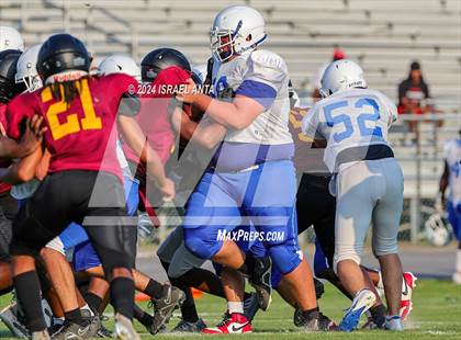 Thumbnail 2 in Western Harnett vs Douglas Byrd (2024 Football Jamboree) photogallery.