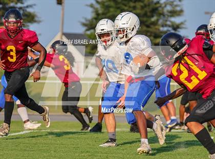 Thumbnail 3 in Western Harnett vs Douglas Byrd (2024 Football Jamboree) photogallery.