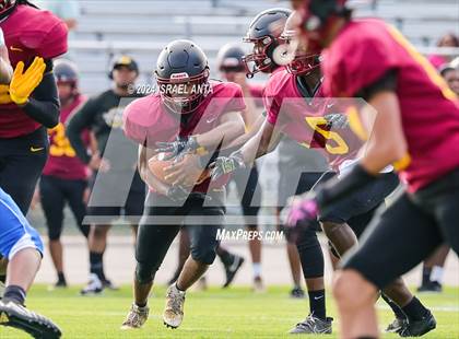 Thumbnail 2 in Western Harnett vs Douglas Byrd (2024 Football Jamboree) photogallery.