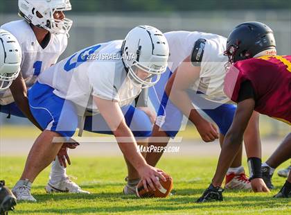 Thumbnail 2 in Western Harnett vs Douglas Byrd (2024 Football Jamboree) photogallery.