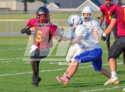 Thumbnail 1 in Western Harnett vs Douglas Byrd (2024 Football Jamboree) photogallery.