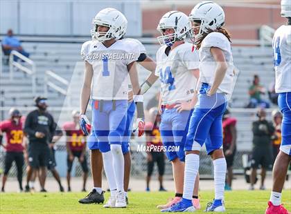Thumbnail 2 in Western Harnett vs Douglas Byrd (2024 Football Jamboree) photogallery.