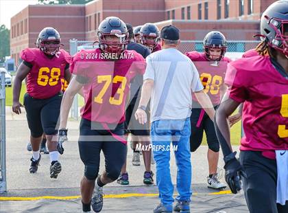 Thumbnail 1 in Western Harnett vs Douglas Byrd (2024 Football Jamboree) photogallery.