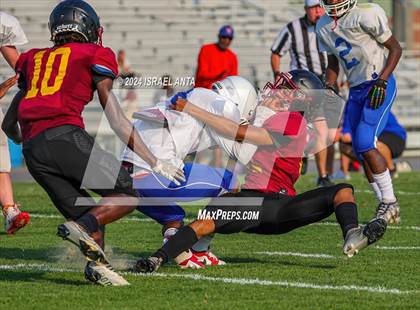 Thumbnail 1 in Western Harnett vs Douglas Byrd (2024 Football Jamboree) photogallery.