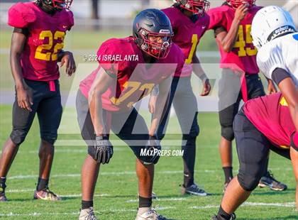 Thumbnail 1 in Western Harnett vs Douglas Byrd (2024 Football Jamboree) photogallery.