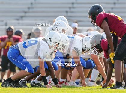 Thumbnail 3 in Western Harnett vs Douglas Byrd (2024 Football Jamboree) photogallery.