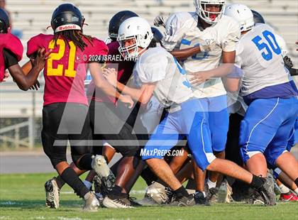 Thumbnail 3 in Western Harnett vs Douglas Byrd (2024 Football Jamboree) photogallery.