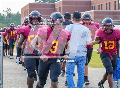 Thumbnail 3 in Western Harnett vs Douglas Byrd (2024 Football Jamboree) photogallery.