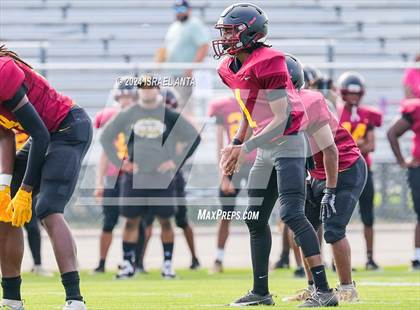 Thumbnail 2 in Western Harnett vs Douglas Byrd (2024 Football Jamboree) photogallery.