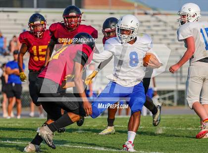 Thumbnail 1 in Western Harnett vs Douglas Byrd (2024 Football Jamboree) photogallery.