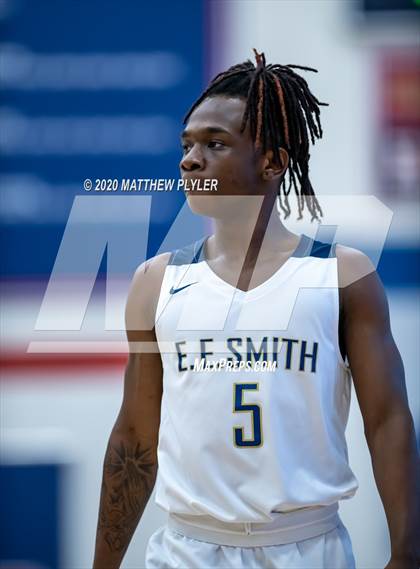 Thumbnail 1 in Freedom Christian Academy vs. E.E. Smith (MLK Dream Jam at Terry Sanford) photogallery.