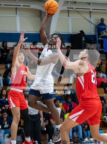 Thumbnail 2 in Freedom Christian Academy vs. E.E. Smith (MLK Dream Jam at Terry Sanford) photogallery.