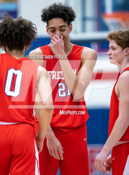 Thumbnail 1 in Freedom Christian Academy vs. E.E. Smith (MLK Dream Jam at Terry Sanford) photogallery.