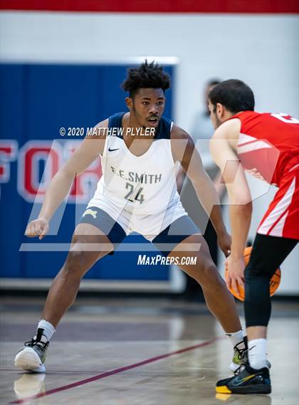 Thumbnail 1 in Freedom Christian Academy vs. E.E. Smith (MLK Dream Jam at Terry Sanford) photogallery.