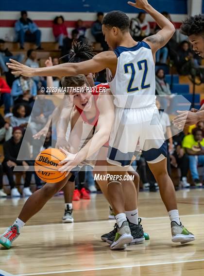 Thumbnail 2 in Freedom Christian Academy vs. E.E. Smith (MLK Dream Jam at Terry Sanford) photogallery.