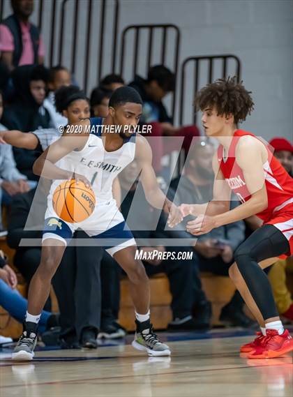 Thumbnail 3 in Freedom Christian Academy vs. E.E. Smith (MLK Dream Jam at Terry Sanford) photogallery.
