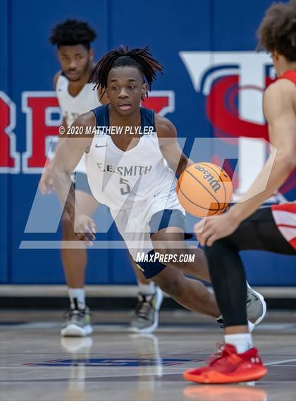 Thumbnail 3 in Freedom Christian Academy vs. E.E. Smith (MLK Dream Jam at Terry Sanford) photogallery.