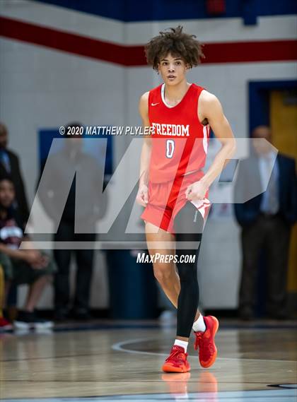 Thumbnail 2 in Freedom Christian Academy vs. E.E. Smith (MLK Dream Jam at Terry Sanford) photogallery.