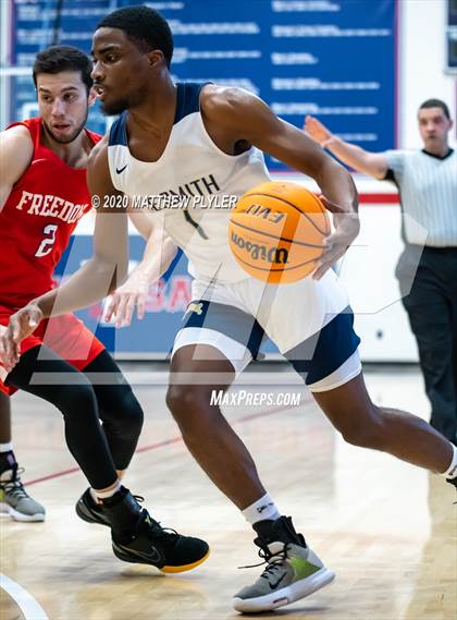 Thumbnail 1 in Freedom Christian Academy vs. E.E. Smith (MLK Dream Jam at Terry Sanford) photogallery.