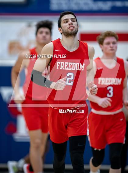 Thumbnail 3 in Freedom Christian Academy vs. E.E. Smith (MLK Dream Jam at Terry Sanford) photogallery.
