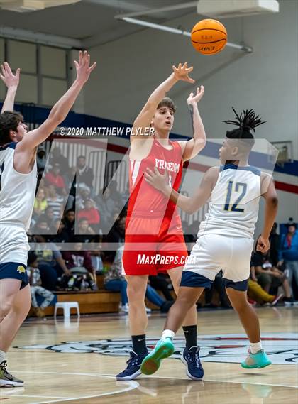 Thumbnail 3 in Freedom Christian Academy vs. E.E. Smith (MLK Dream Jam at Terry Sanford) photogallery.