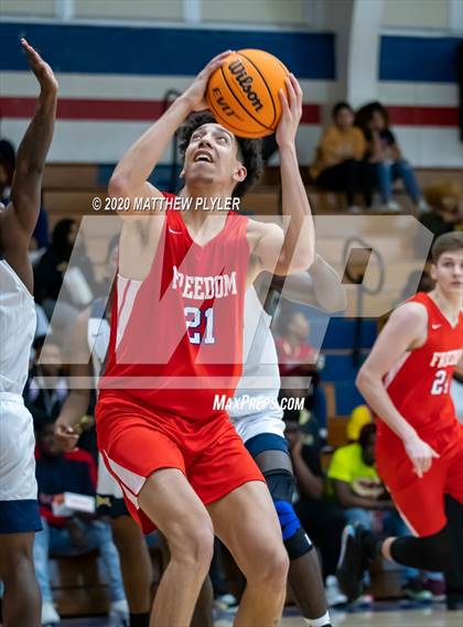 Thumbnail 1 in Freedom Christian Academy vs. E.E. Smith (MLK Dream Jam at Terry Sanford) photogallery.
