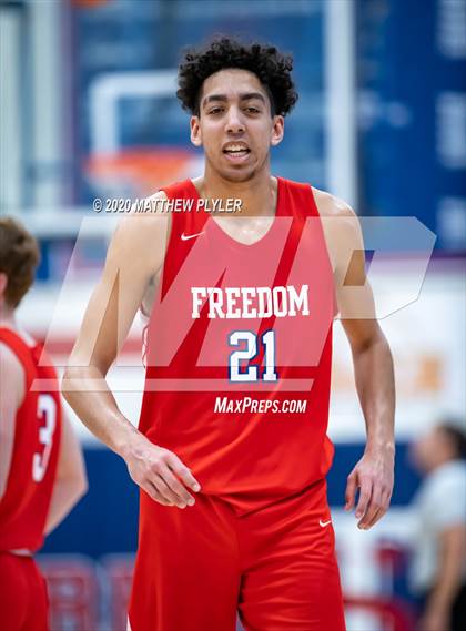 Thumbnail 3 in Freedom Christian Academy vs. E.E. Smith (MLK Dream Jam at Terry Sanford) photogallery.