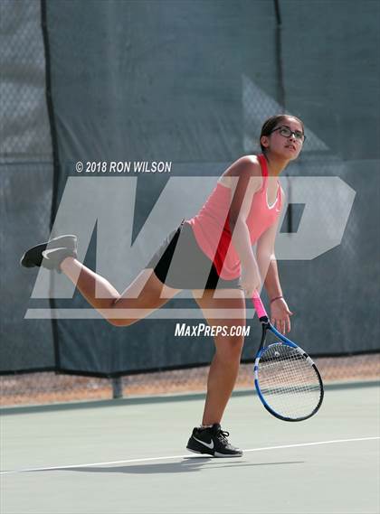 Thumbnail 2 in Rio Mesa @ Camarillo  Tennis photogallery.