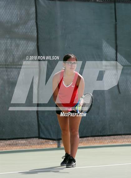 Thumbnail 1 in Rio Mesa @ Camarillo  Tennis photogallery.