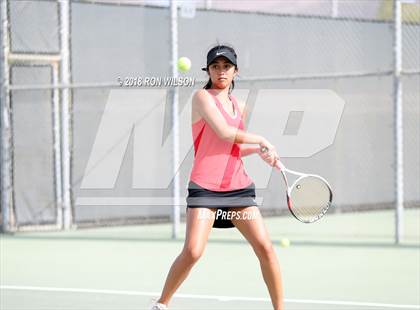 Thumbnail 2 in Rio Mesa @ Camarillo  Tennis photogallery.