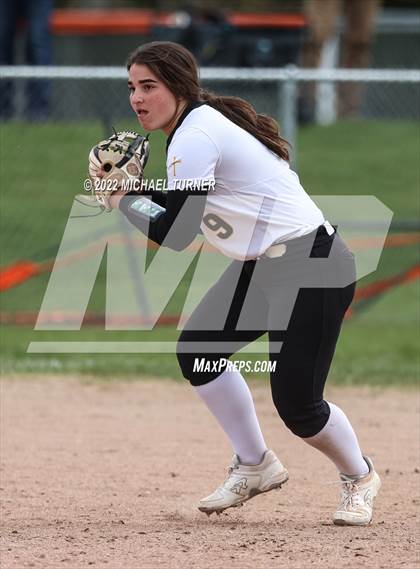 Thumbnail 2 in Lakeland vs Bishop Kelly (IHSAA 4A State Tournament) photogallery.