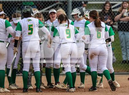 Thumbnail 2 in Lakeland vs Bishop Kelly (IHSAA 4A State Tournament) photogallery.