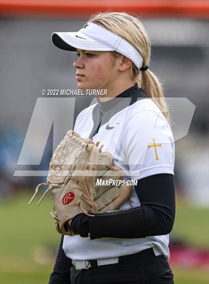 Thumbnail 2 in Lakeland vs Bishop Kelly (IHSAA 4A State Tournament) photogallery.