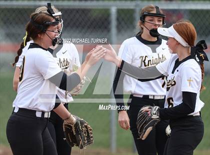 Thumbnail 3 in Lakeland vs Bishop Kelly (IHSAA 4A State Tournament) photogallery.