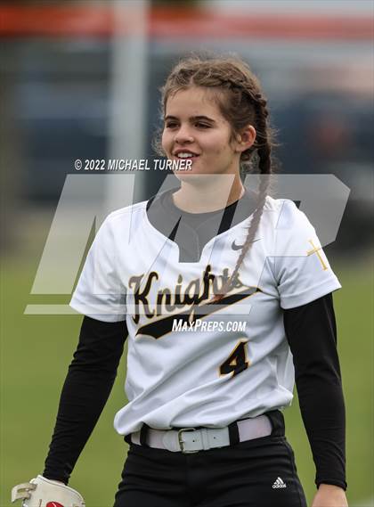 Thumbnail 3 in Lakeland vs Bishop Kelly (IHSAA 4A State Tournament) photogallery.