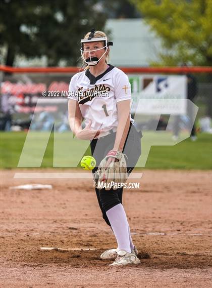 Thumbnail 1 in Lakeland vs Bishop Kelly (IHSAA 4A State Tournament) photogallery.
