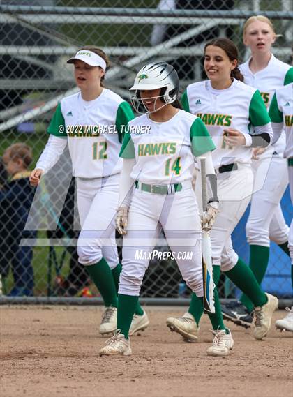 Thumbnail 3 in Lakeland vs Bishop Kelly (IHSAA 4A State Tournament) photogallery.