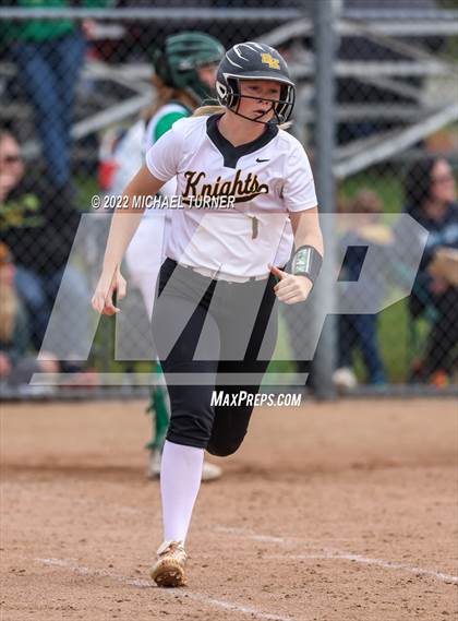 Thumbnail 2 in Lakeland vs Bishop Kelly (IHSAA 4A State Tournament) photogallery.
