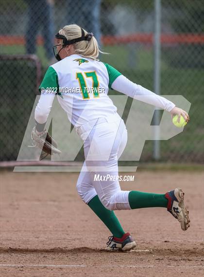 Thumbnail 3 in Lakeland vs Bishop Kelly (IHSAA 4A State Tournament) photogallery.
