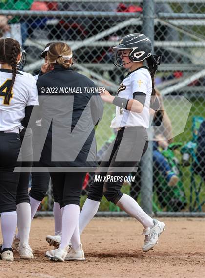 Thumbnail 3 in Lakeland vs Bishop Kelly (IHSAA 4A State Tournament) photogallery.