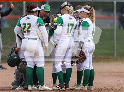 Thumbnail 3 in Lakeland vs Bishop Kelly (IHSAA 4A State Tournament) photogallery.
