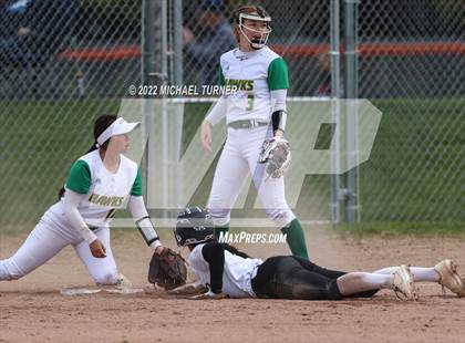 Thumbnail 2 in Lakeland vs Bishop Kelly (IHSAA 4A State Tournament) photogallery.