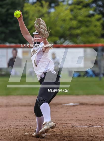Thumbnail 2 in Lakeland vs Bishop Kelly (IHSAA 4A State Tournament) photogallery.