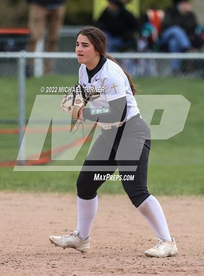 Thumbnail 3 in Lakeland vs Bishop Kelly (IHSAA 4A State Tournament) photogallery.