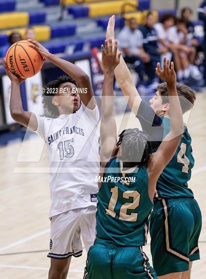 Thumbnail 1 in Knoxville Catholic vs. St. Francis (Battle in The Peach) photogallery.