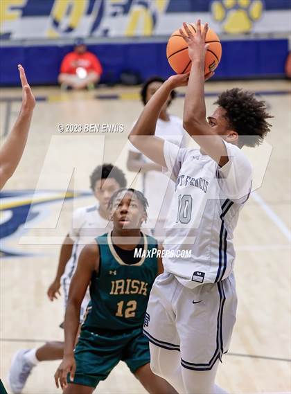 Thumbnail 1 in Knoxville Catholic vs. St. Francis (Battle in The Peach) photogallery.