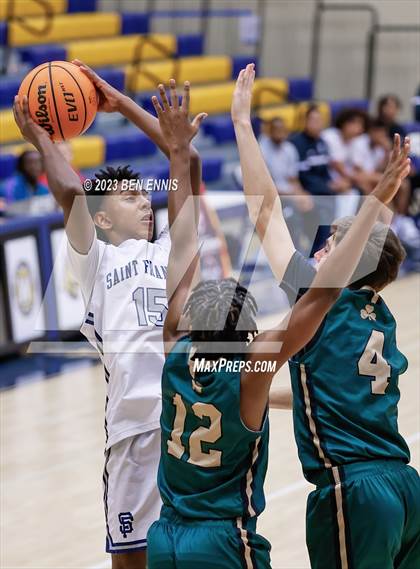 Thumbnail 2 in Knoxville Catholic vs. St. Francis (Battle in The Peach) photogallery.